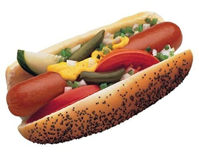 Chicago Style Hot Dog.